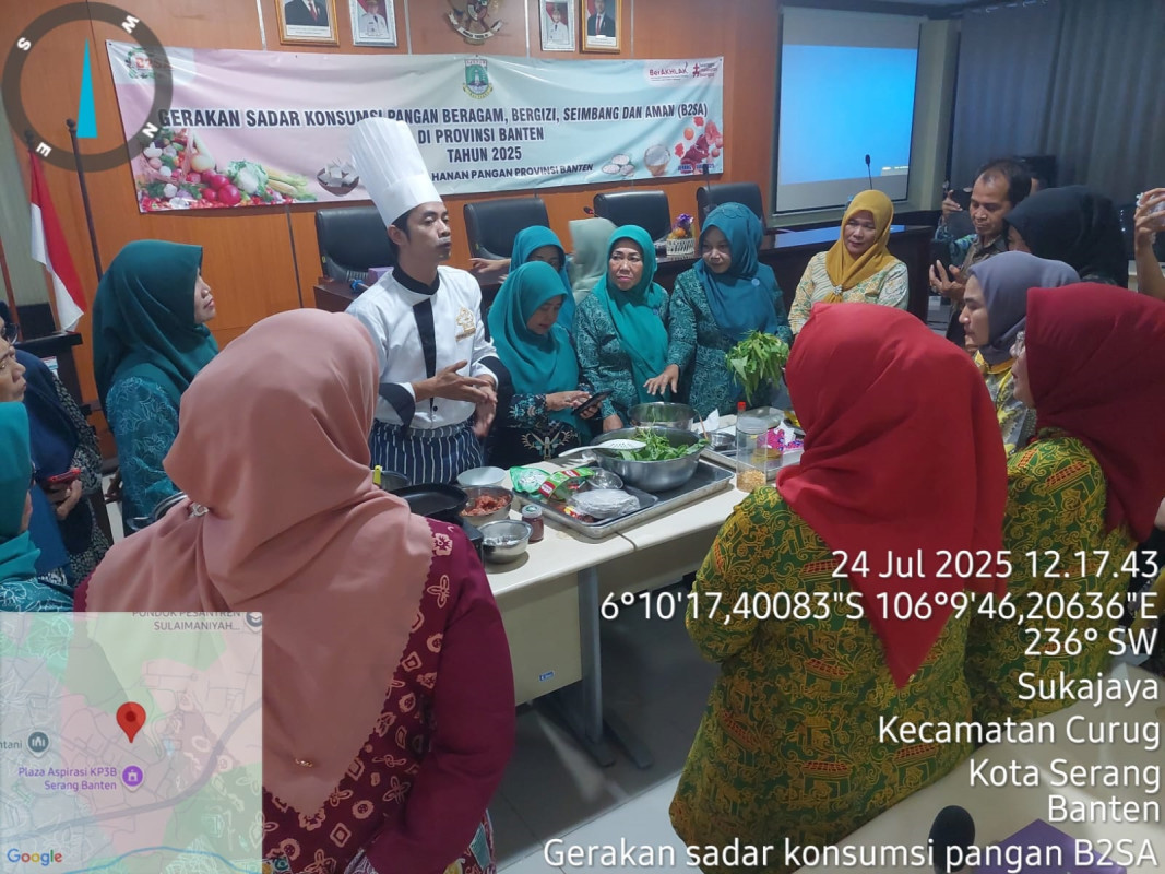 GERAKAN SADAR KONSUMSI PANGAN BERAGAM, BERGIZI, SEIMBANG DAN AMAN DI DAERAH STUNTING TAHUN 2025