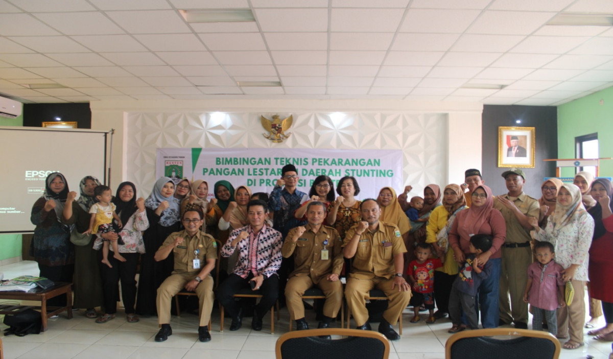 BIMBINGAN TEKNIS PEKARANGAN PANGAN LESTARI DIWILAYAH KECAMATAN BENDA - KOTA TANGERANG