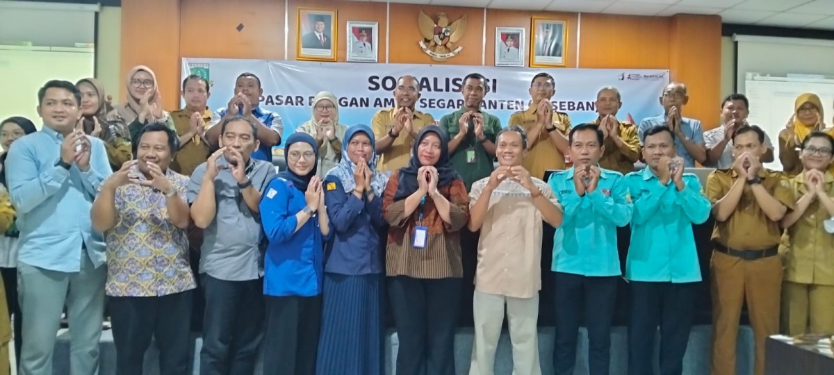 PEMPROV BANTEN MELALUI DINAS KETAHANAN PANGAN PERKUAT PROGRAM PANGAN AMAN SEGAR