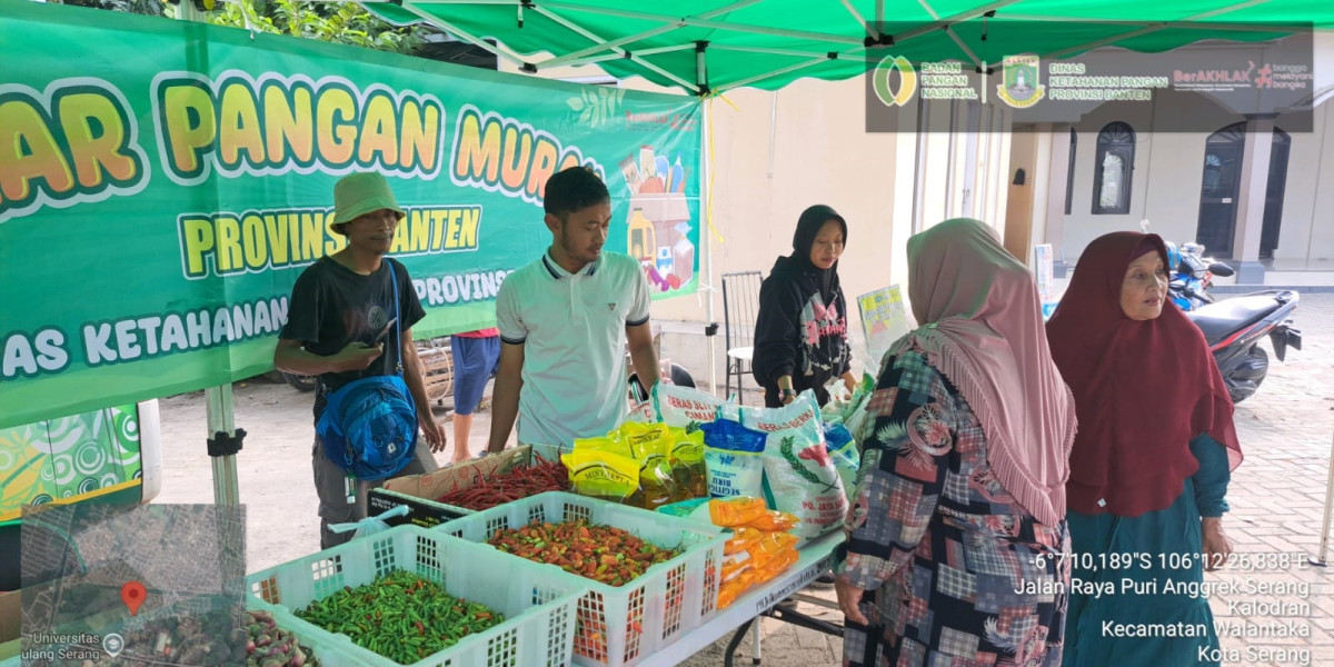 GELAR PANGAN MURAH MENJELANG HBKN DI KELURAHAN KAODRAN KECAMATAN WALANTAKA KOTA SERANG