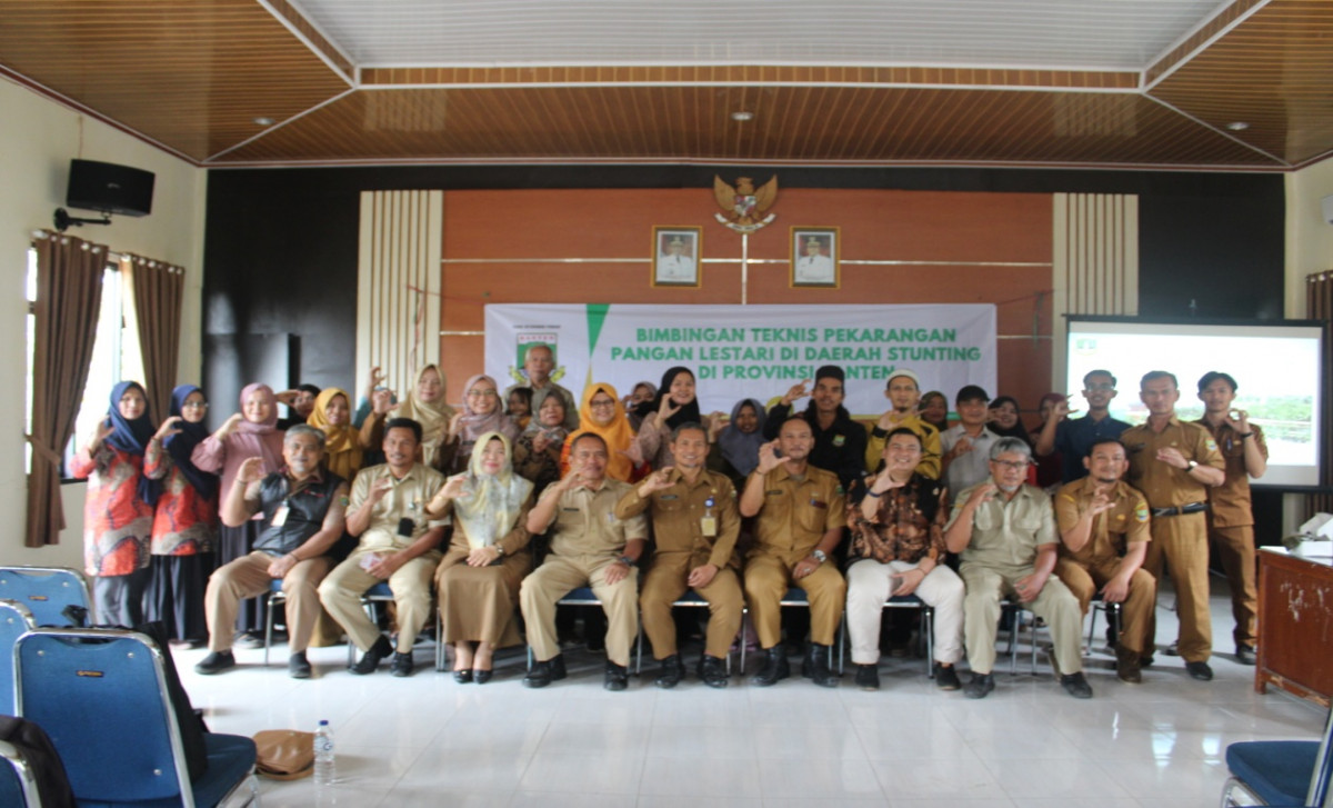 BIMTEK PEKARANGAN PANGAN LESTARI CIBEBER - KABUPATEN LEBAK